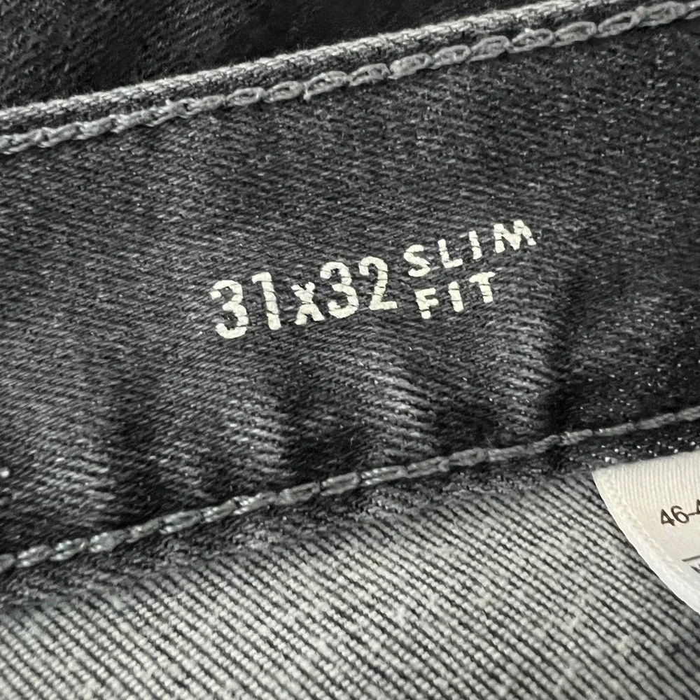 Banana Republic Traveler Jeans Mens 31x28* Slim Fit Dark Vintage Wash Stretch